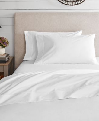 100% Organic Cotton Brushed Percale 4-Pc. Sheet Set, Full