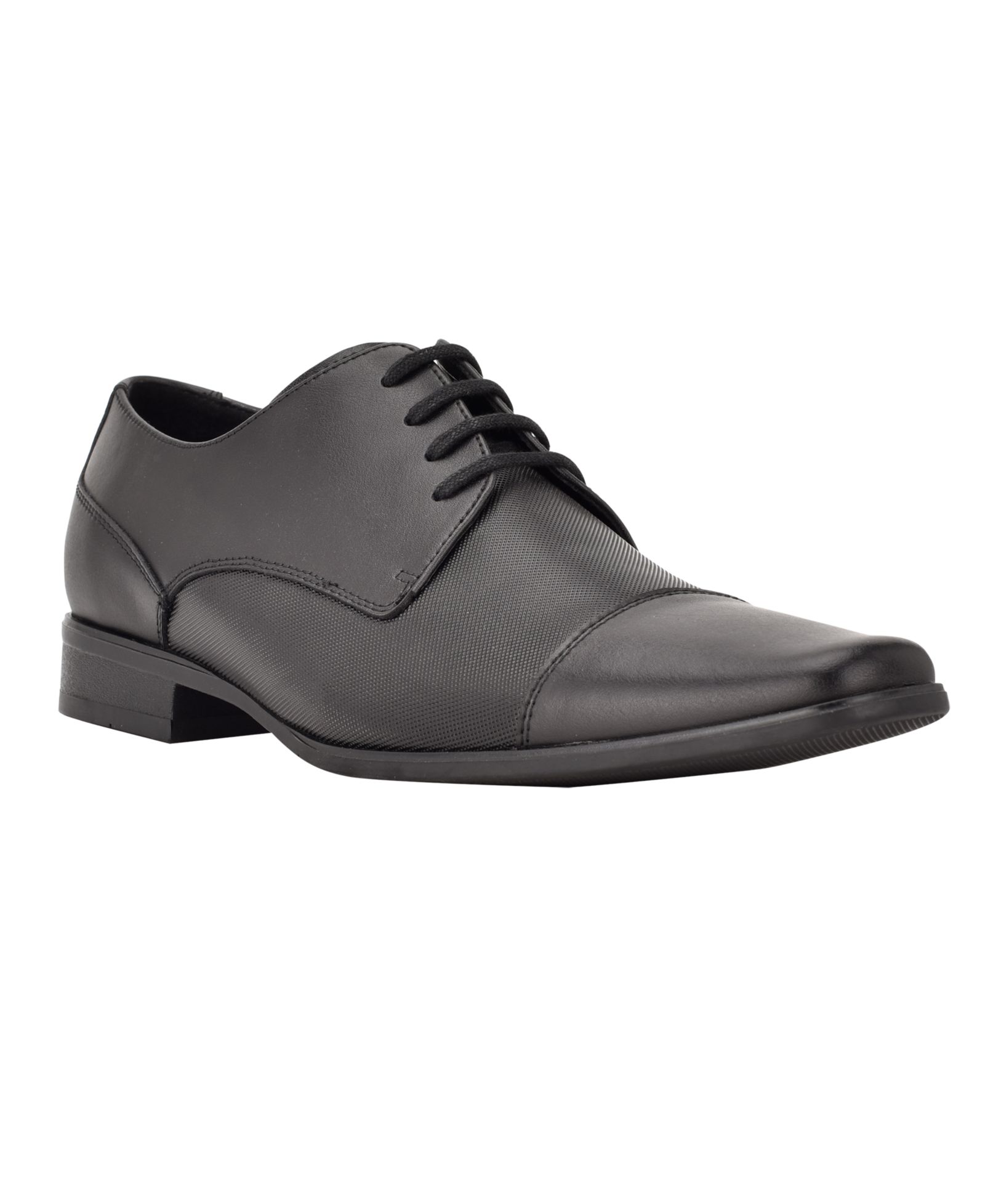 Мужские кожаные туфли Calvin Klein Men's Bram Lace Up Cap-Toe