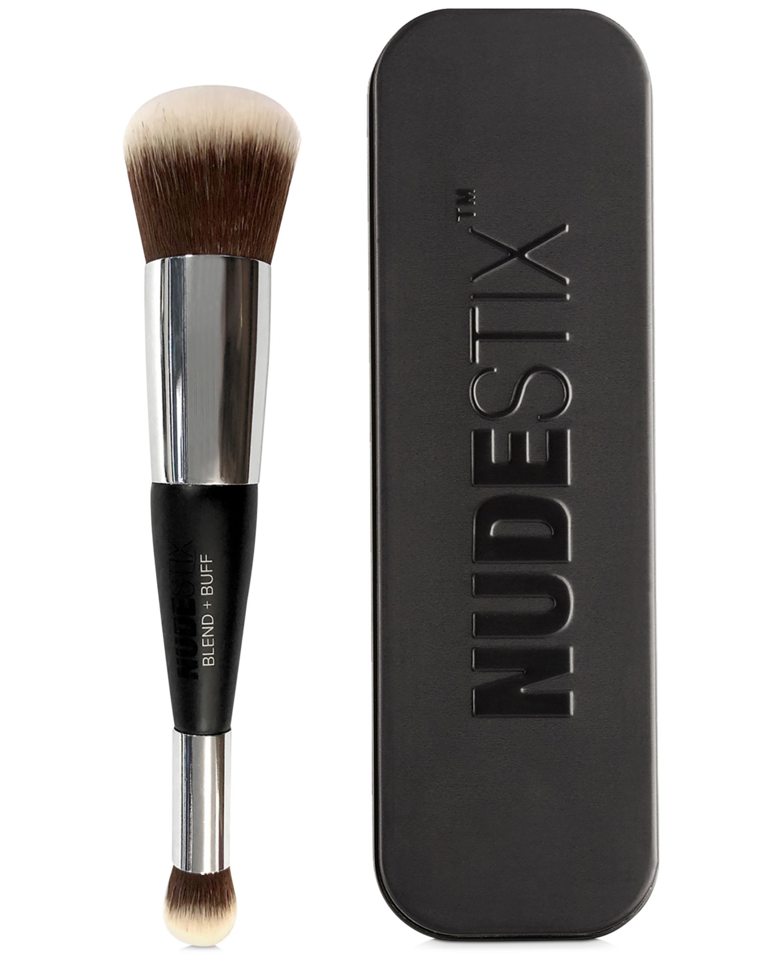 Кисть для смешивания и растушевки NUDESTIX Dual-Ended Blend & Buff Brush
