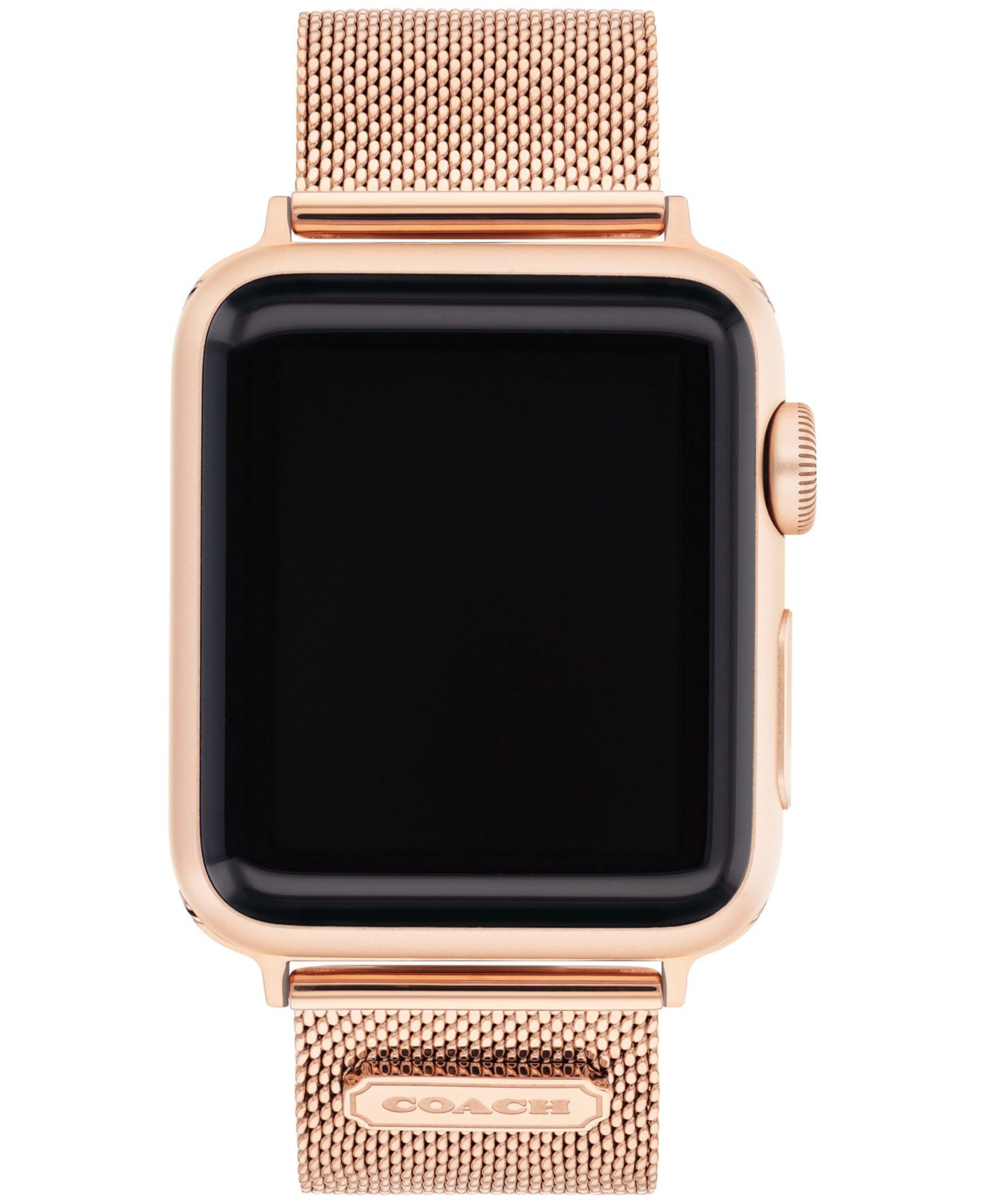 Браслет COACH Rose Gold-Tone Mesh для Apple Watch