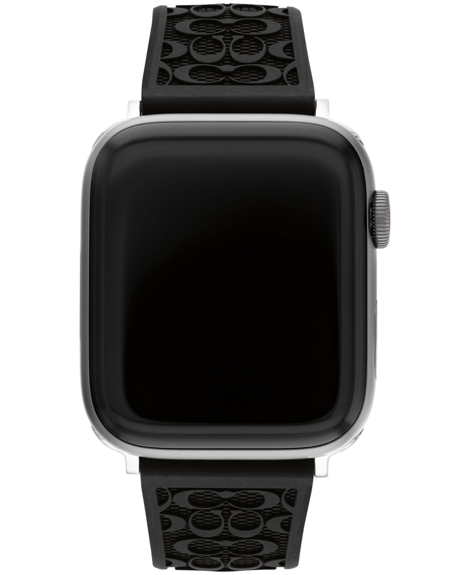 Ремешок COACH Black Silicone Strap для Apple Watch 42/44/45mm
