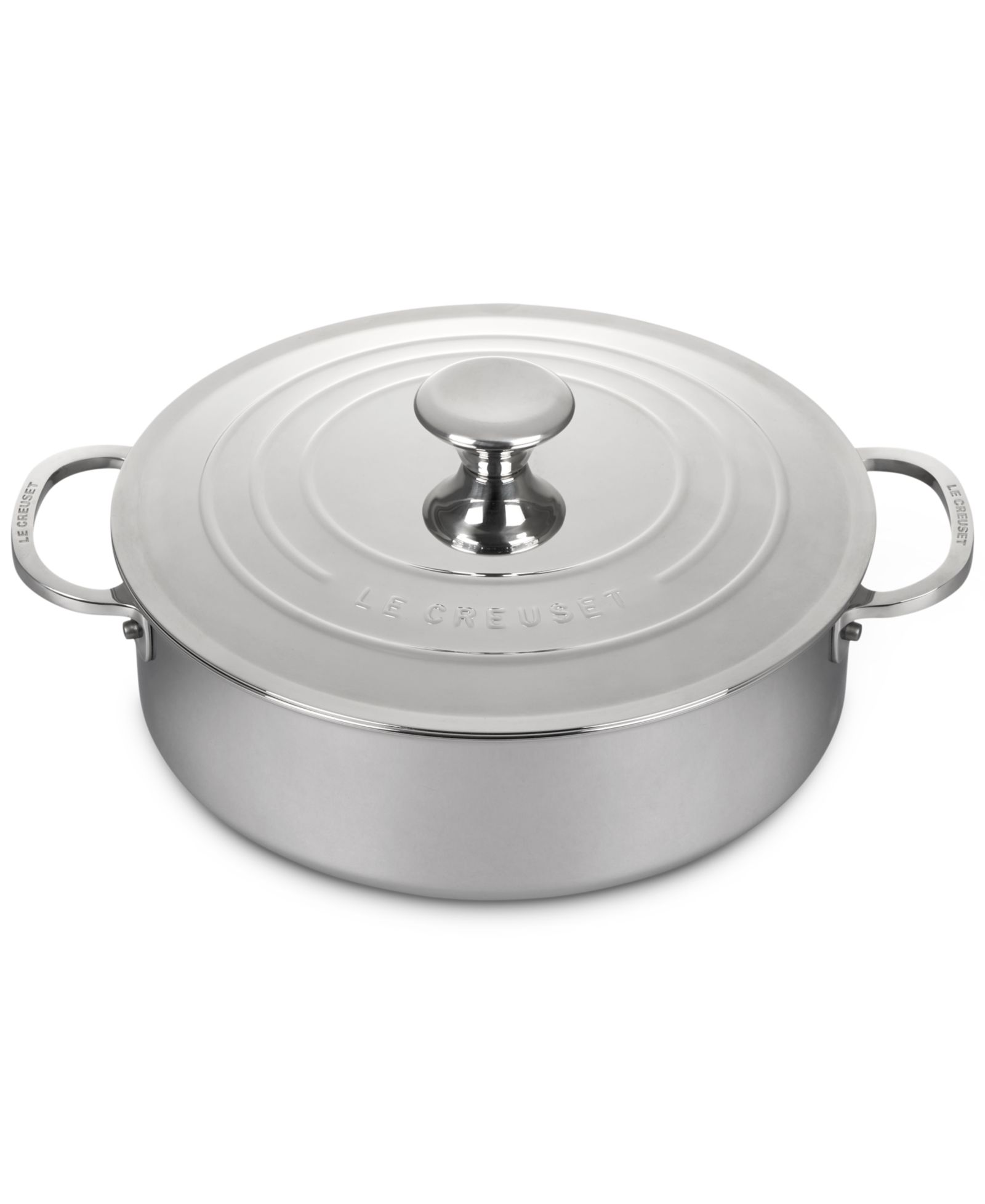 Рондо Le Creuset 4.5 Quart Stainless Steel с крышкой
