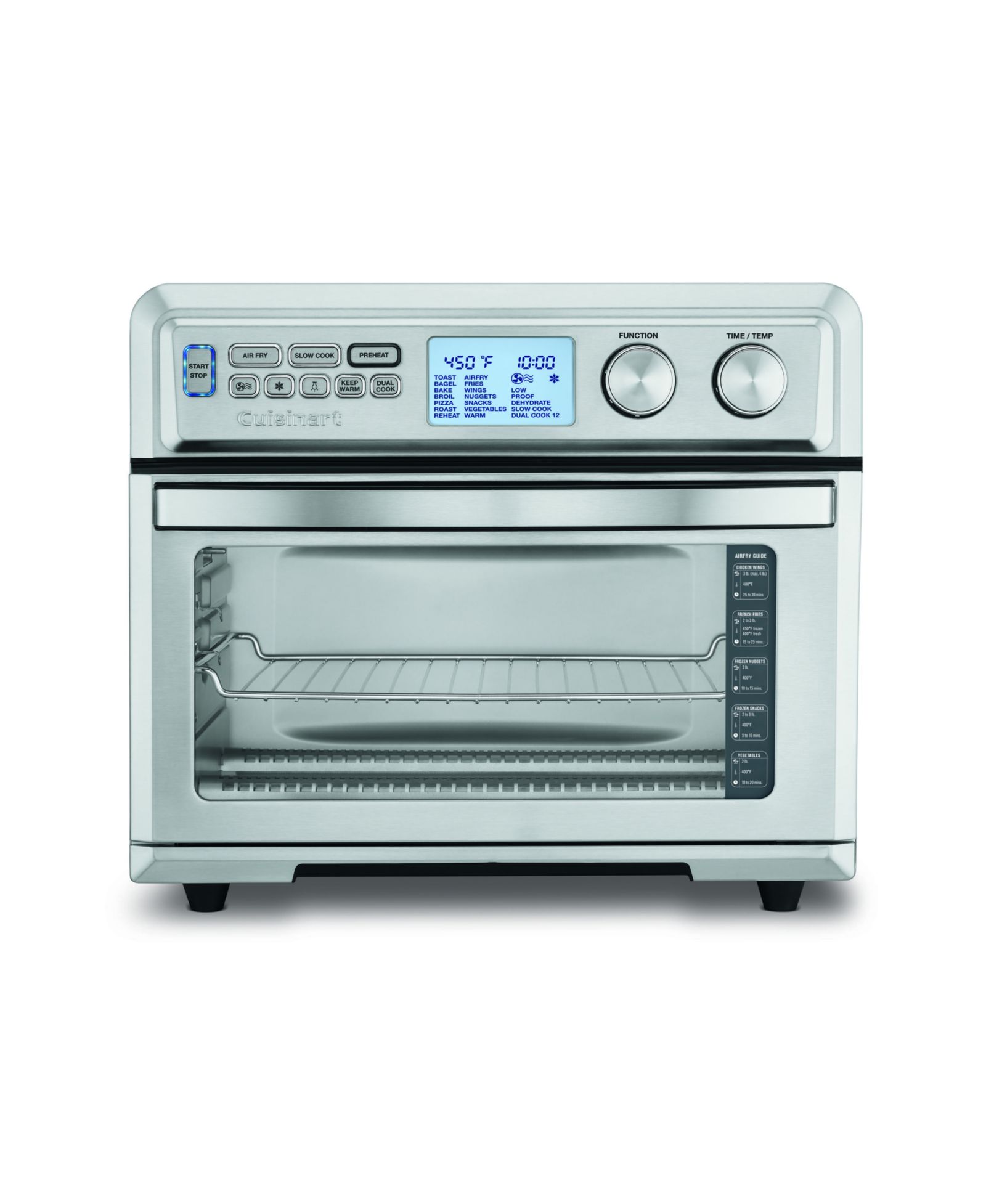 Cuisinart TOA-95NAS Large Air Fryer Toaster Oven with 2 Convection Speeds