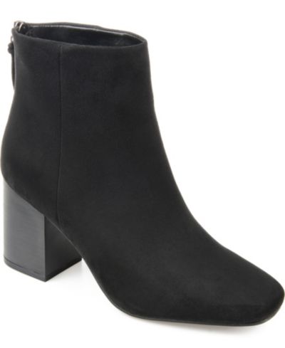 Journee Collection Женские ботильоны Audrina на устойчивом каблуке