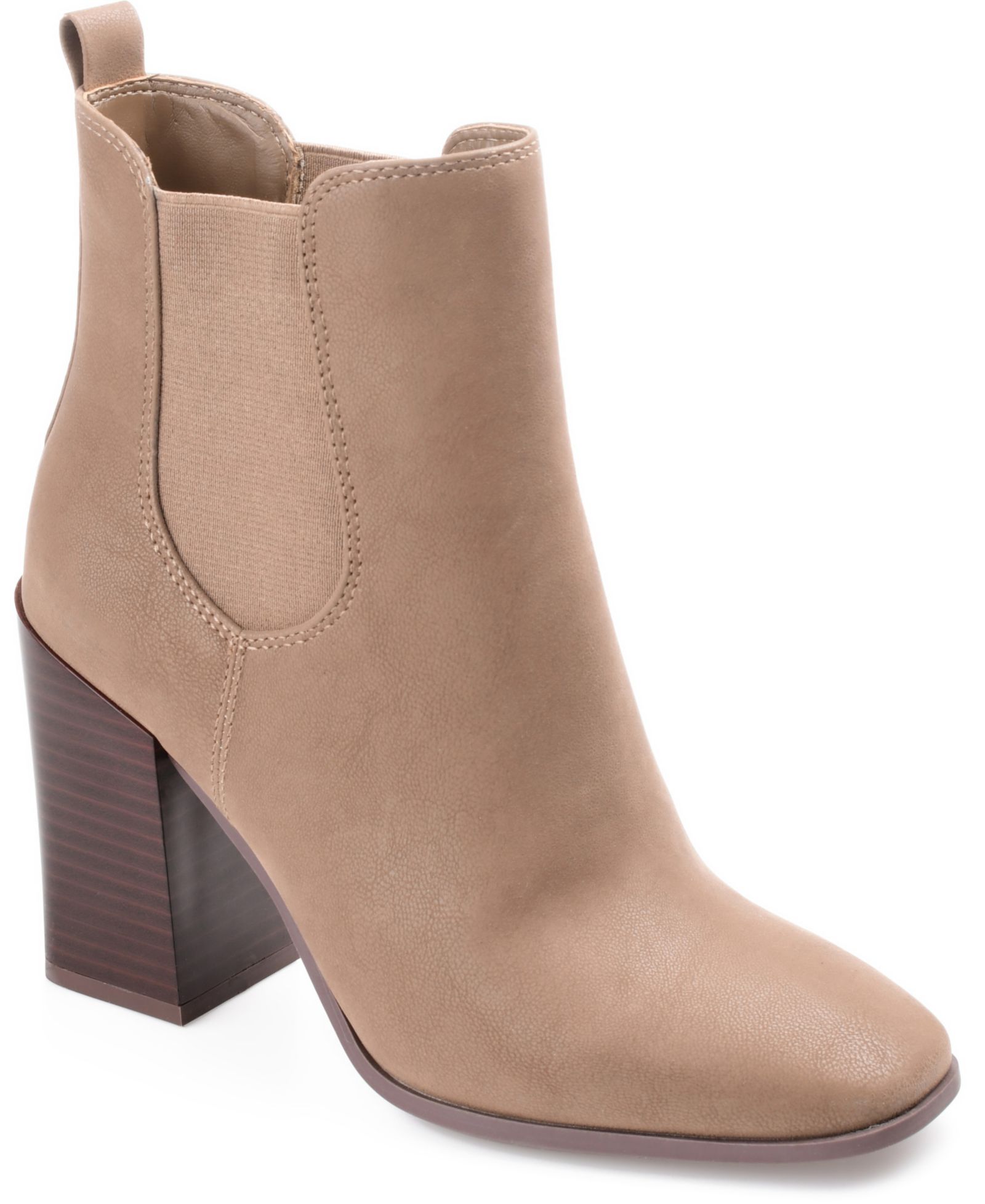 Женские ботильоны Journee Collection Maxxie Stacked Block Heel