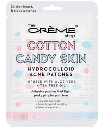 Гидроколлоидные патчи от прыщей The Crème Shop Cotton Candy Skin