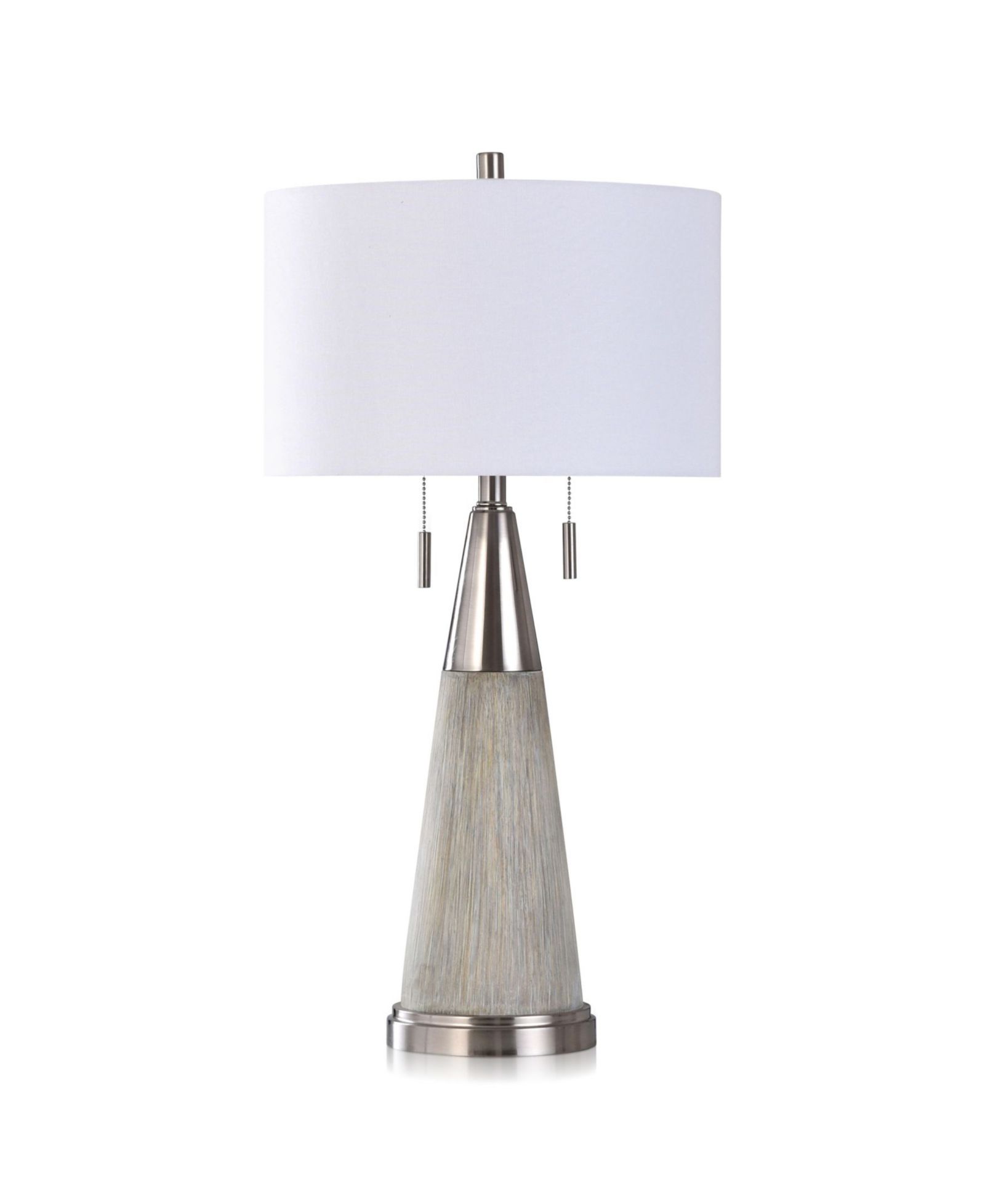 Round Tapered Molded Table Lamp
