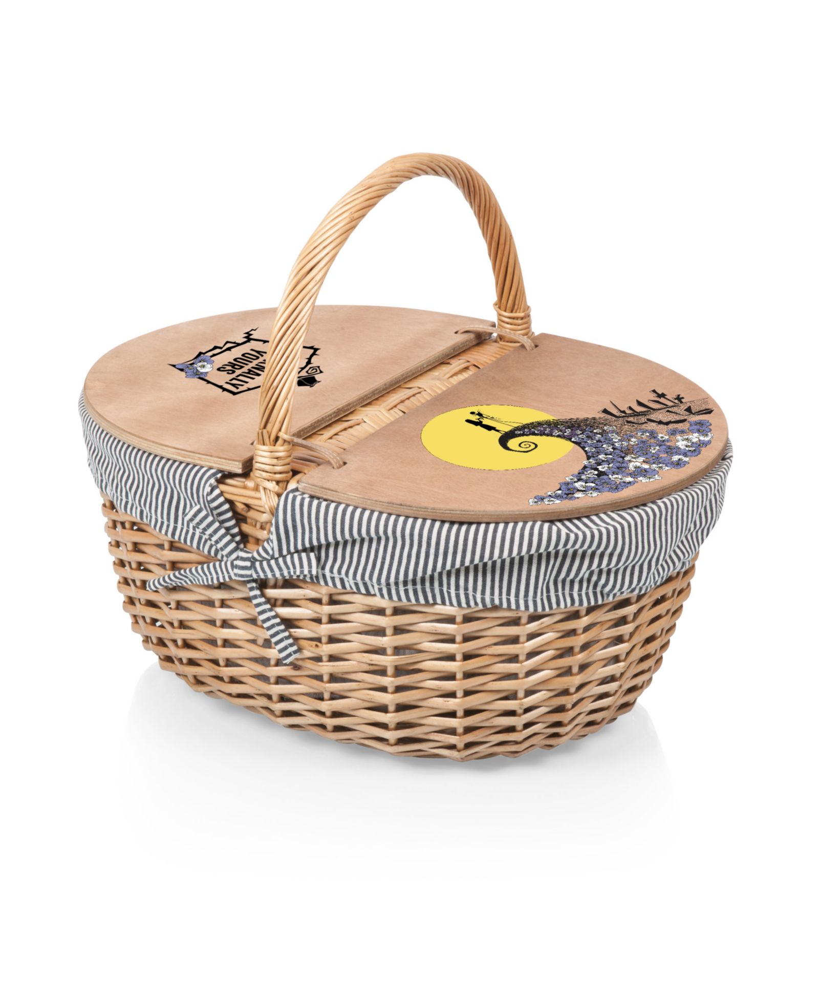 Picnic Time Корзина для пикника Nightmare Before Christmas Jack and Sally