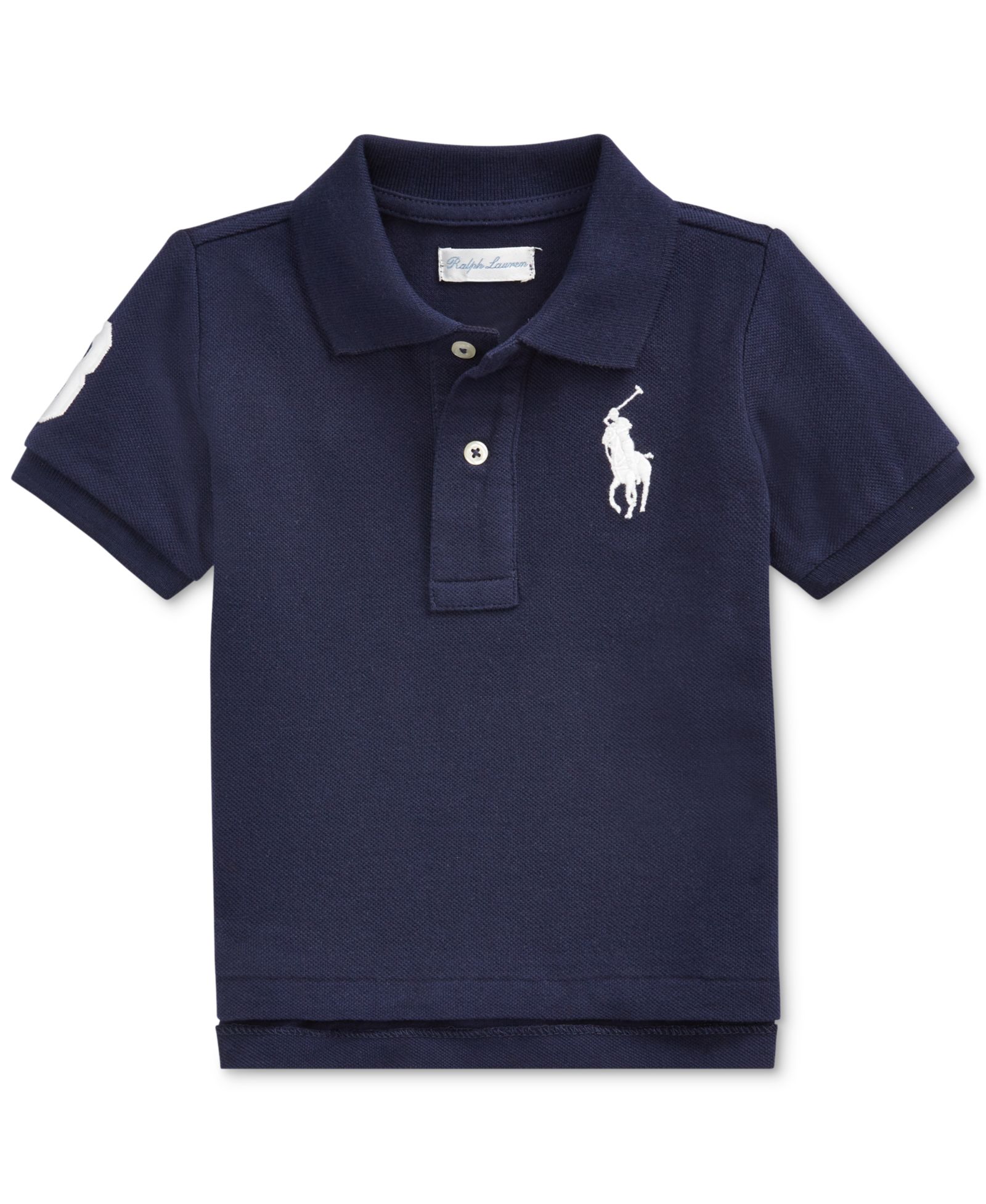 Детская рубашка Polo Ralph Lauren Cotton Mesh Pony Logo
