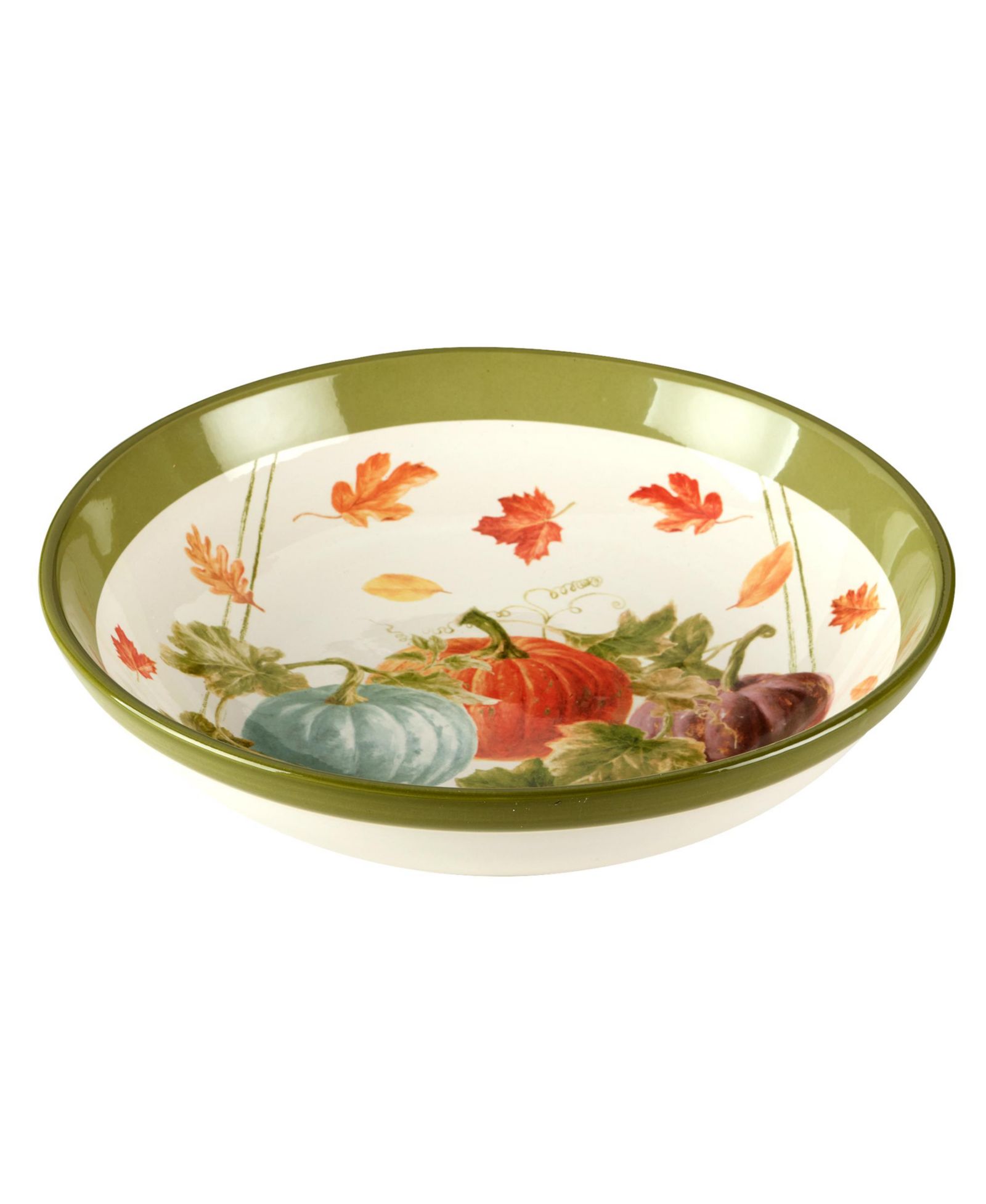 Декоративная чаша для подачи Certified International Autumn Harvest, 13" x 3"
