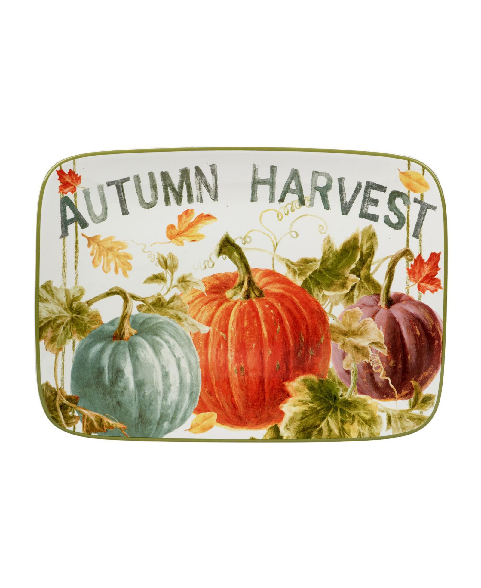 Certified International прямоугольное блюдо Autumn Harvest, 14" x 10"