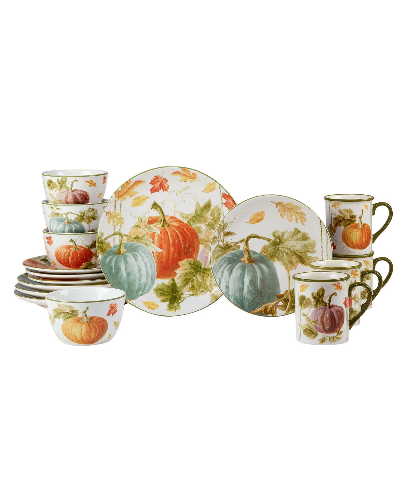 Набор столовой Certified International Autumn Harvest, 16 шт., на 4 персоны