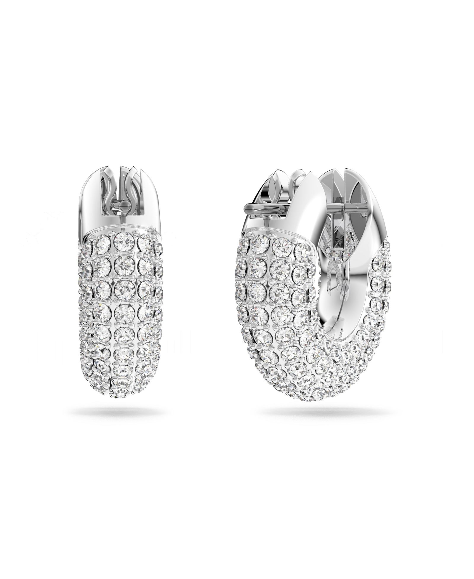 Серьги-кольца Swarovski Dextera Pave
