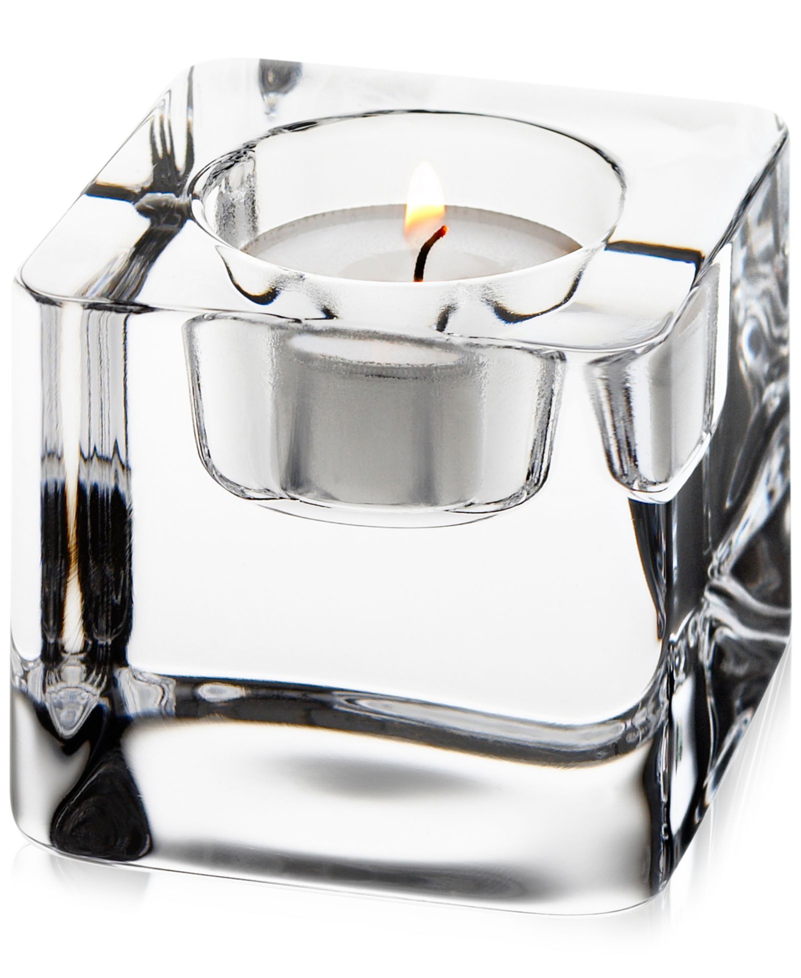 Orrefors подсвечник Ice Cube Votive