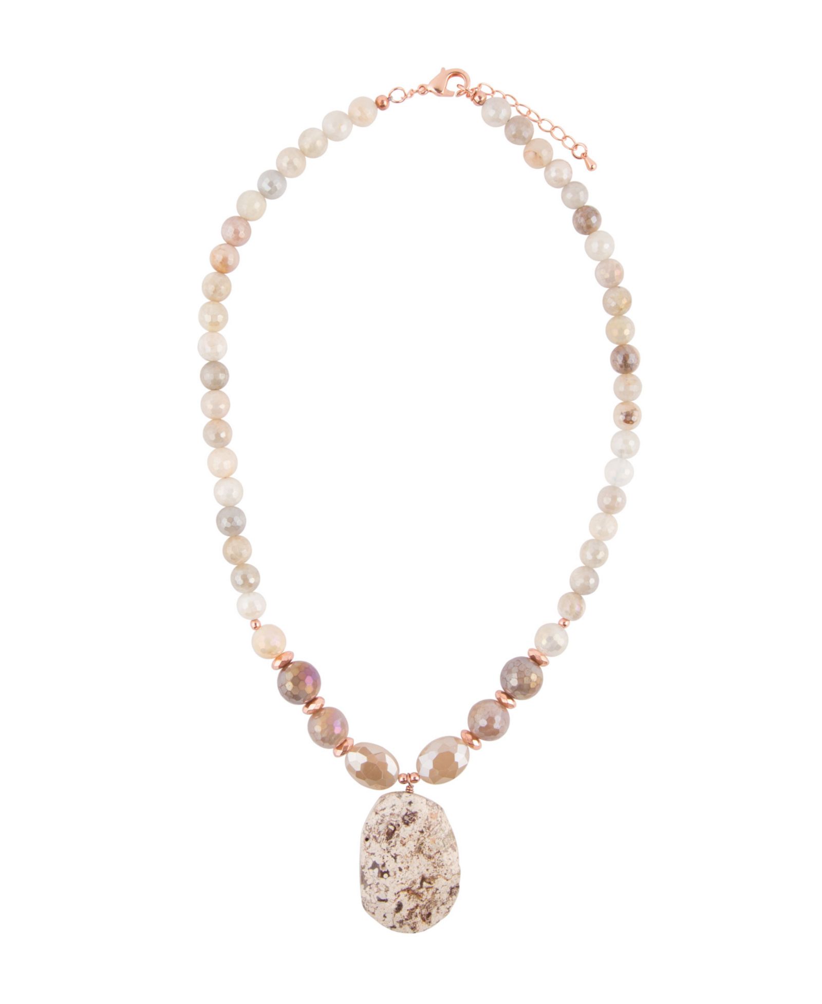 Женское колье Barse Women's Roman Genuine Stone Statement