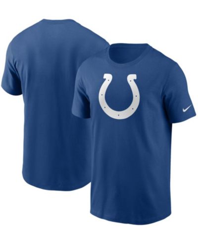 Мужская футболка Nike Indianapolis Colts с основным логотипом, синего цвета (Royal)