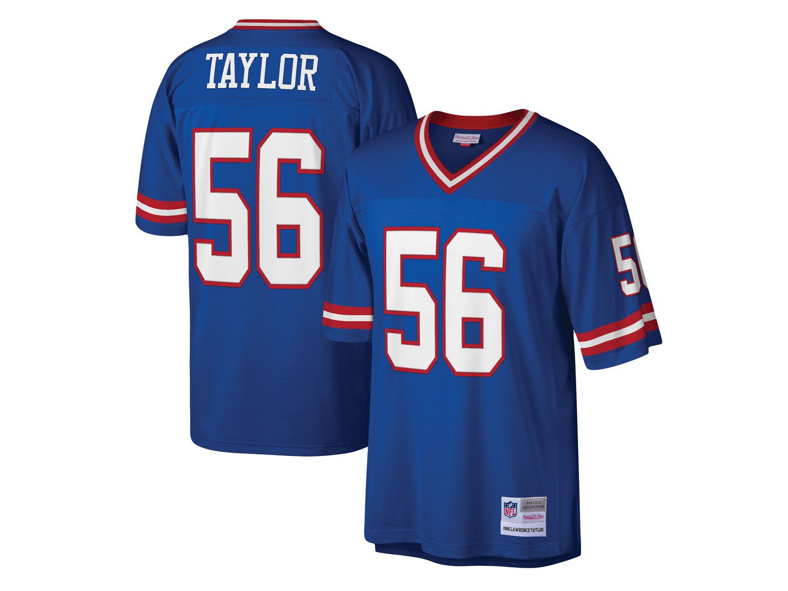 Mitchell & Ness Мужская джерси-реплика Lawrence Taylor Royal New York Giants Legacy