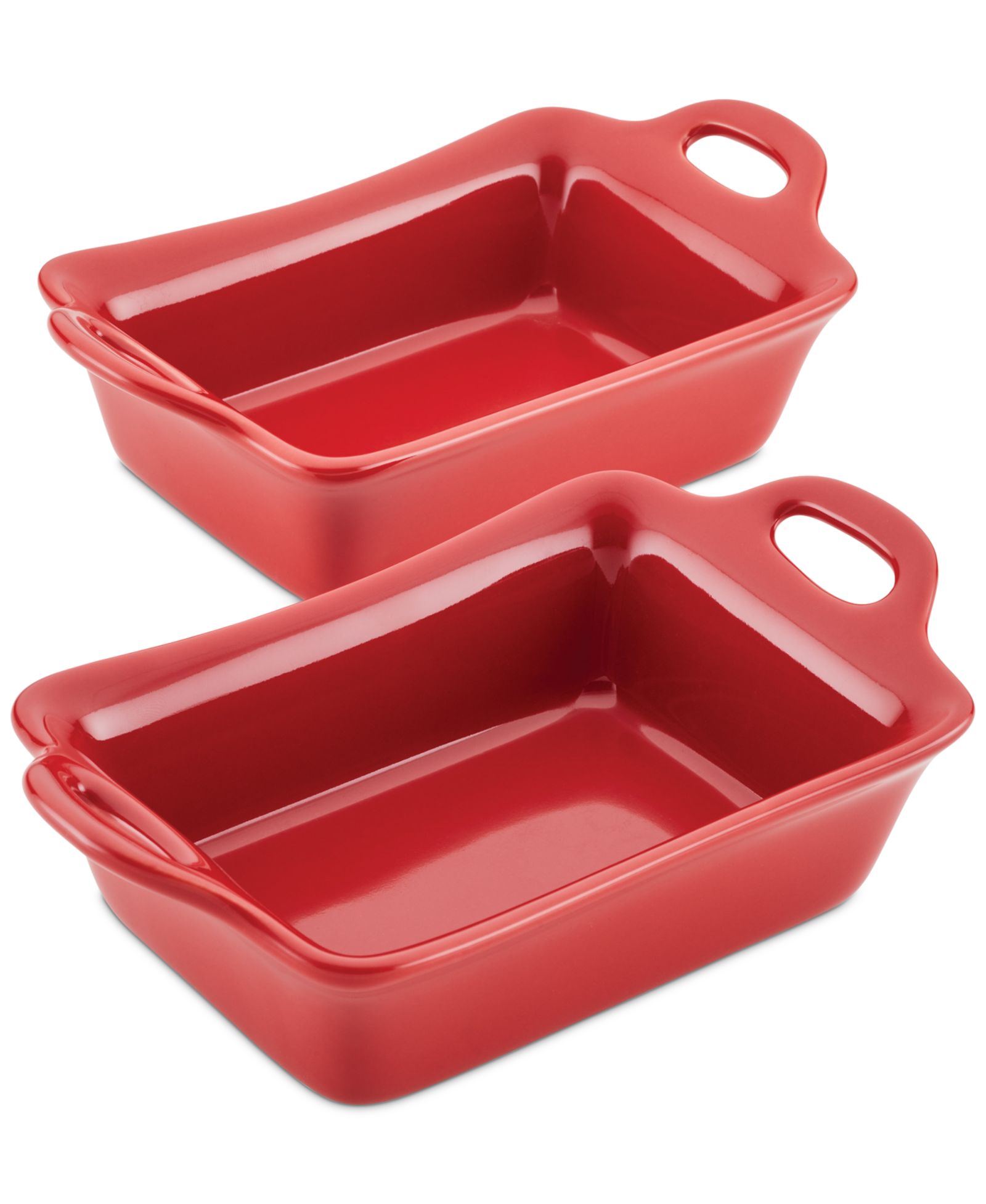 Набор керамических форм Rachael Ray Ceramics Rectangular Au Gratin Set, 2-Piece