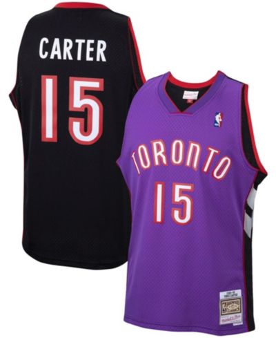 Мужская игровая футболка Mitchell & Ness Винс Картер, Торонто Рэпторс, 1999-2000, Hardwood Classics