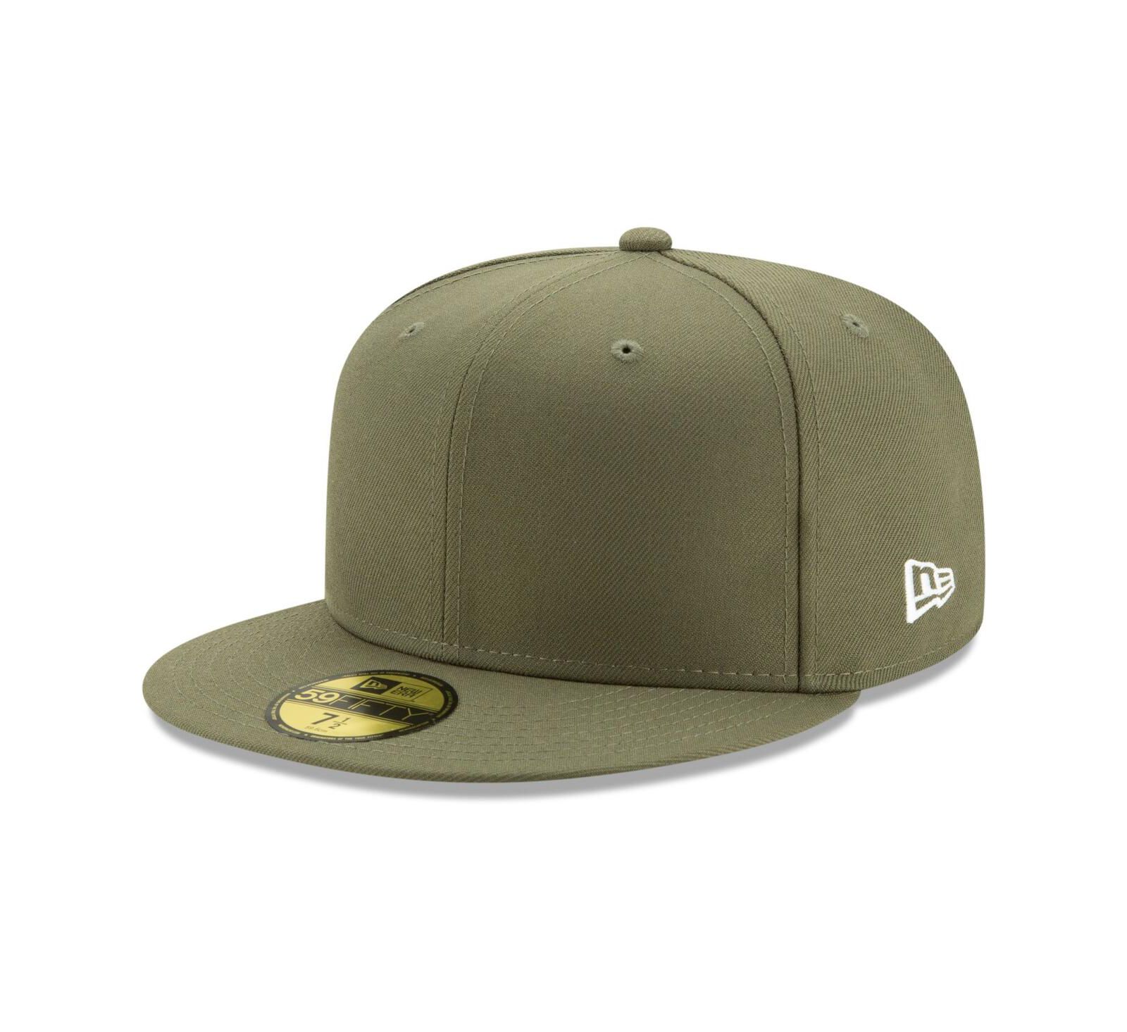 Men's New Era Green Blank 59FIFTY Fitted Hat