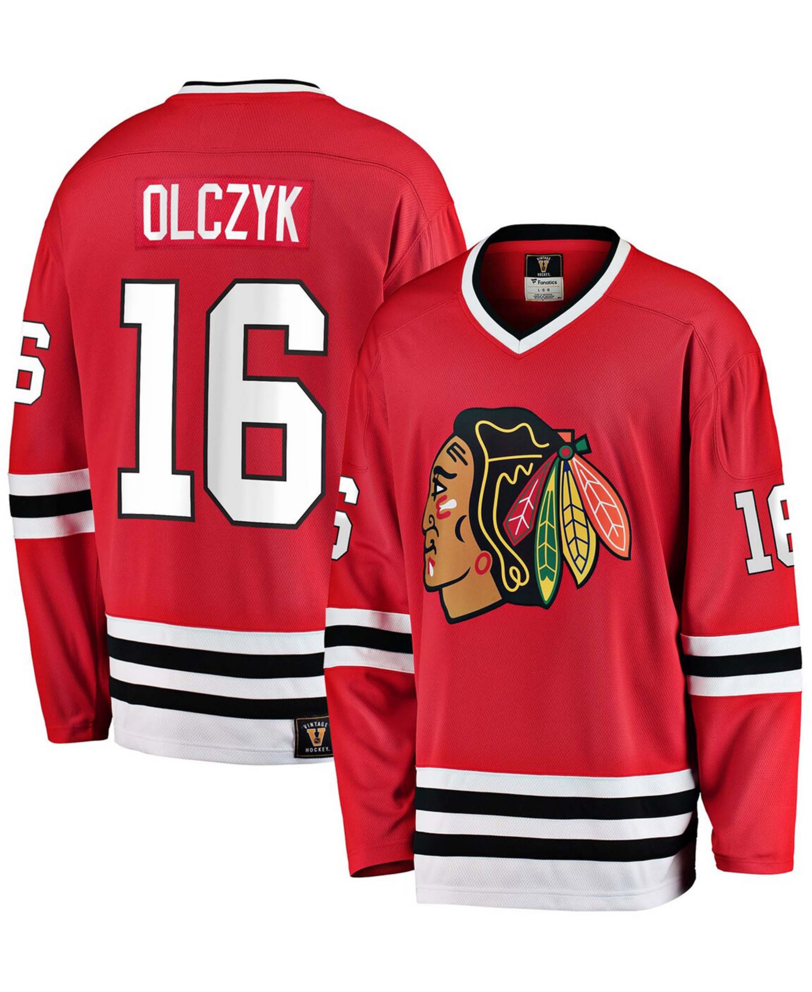 Мужская джерси Fanatics Chicago Blackhawks Premier Breakaway Eddie Olczyk