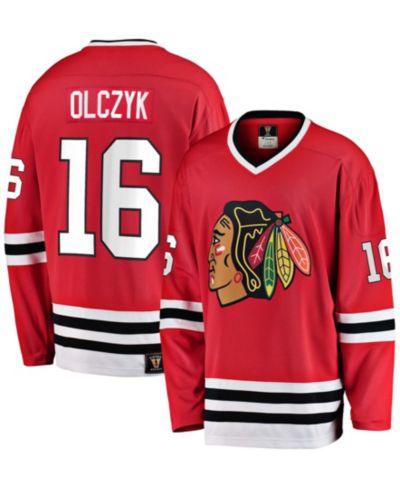 Мужская джерси Fanatics Chicago Blackhawks Premier Breakaway Eddie Olczyk