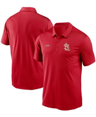 Поло Nike Men's St. Louis Cardinals Cooperstown Collection Logo Franchise