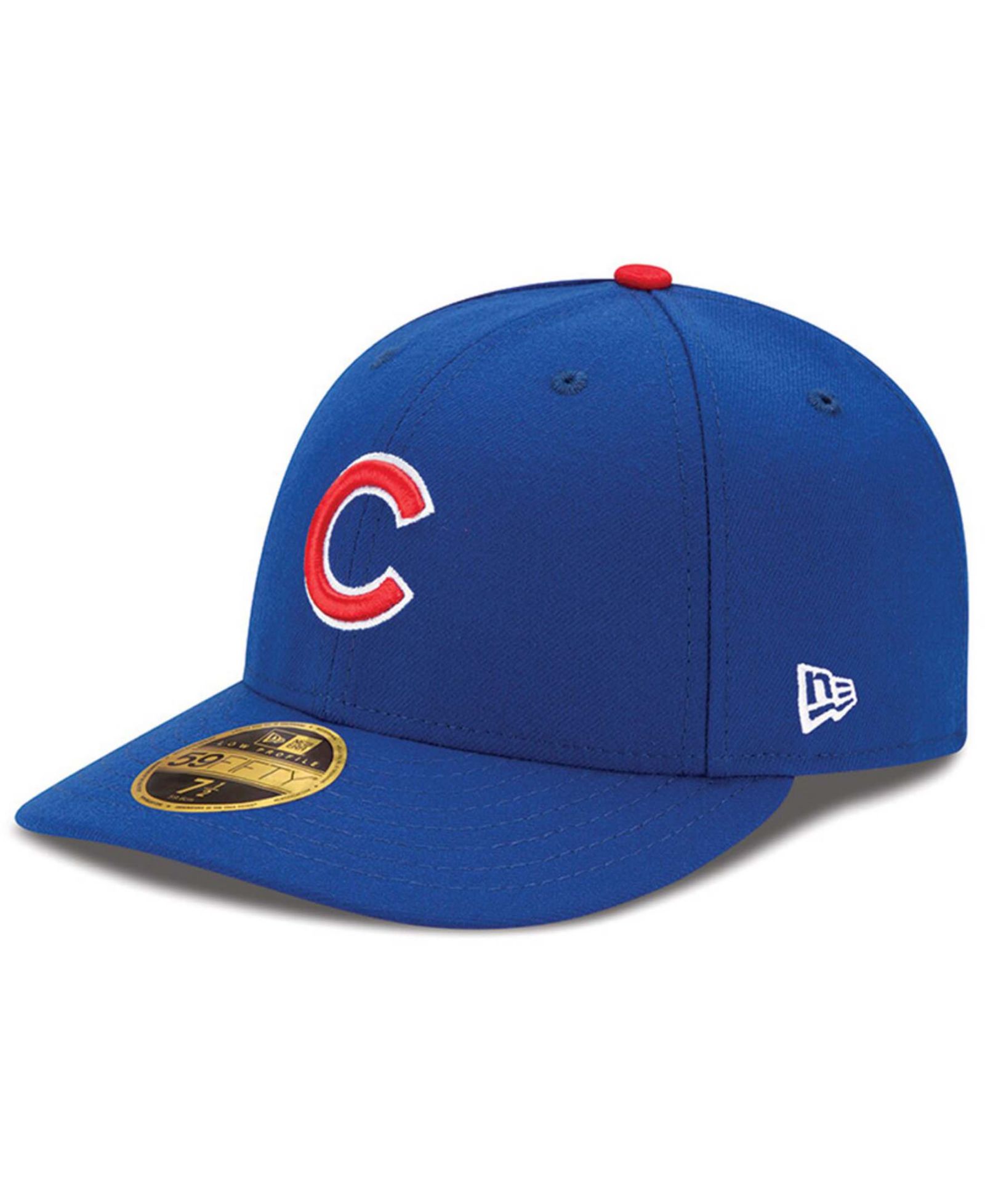Мужская бейсболка New Era Chicago Cubs Authentic Collection On-Field Low Profile Game 59FIFTY Fitted