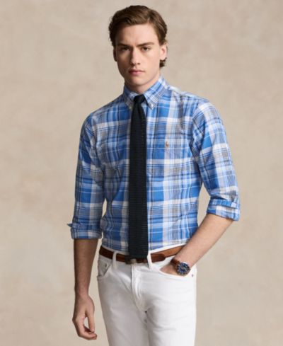 Мужская классическая рубашка Polo Ralph Lauren Oxford