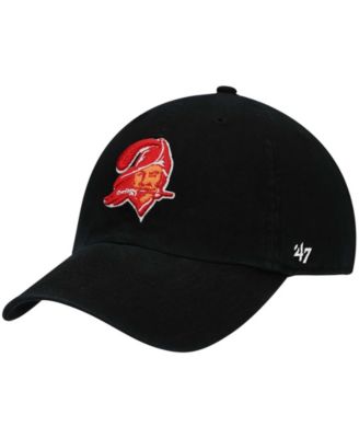 Мужская кепка '47 Brand Tampa Bay Buccaneers Clean Up Legacy, черная, регулируемая