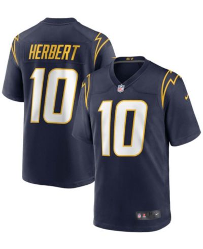 Мужская игровая джерси Nike Justin Herbert Los Angeles Chargers Alternate