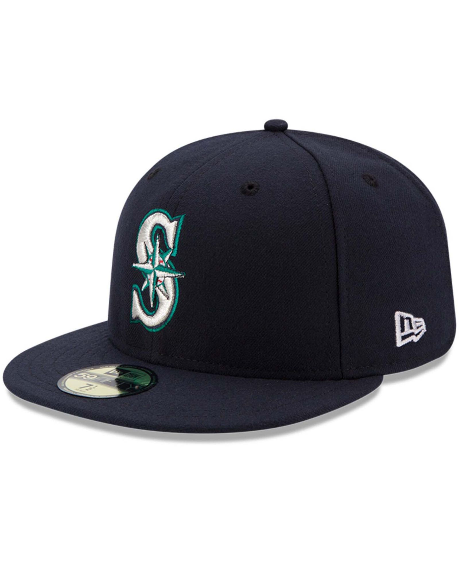 New Era Мужская кепка 59FIFTY Seattle Mariners Authentic Collection Navy