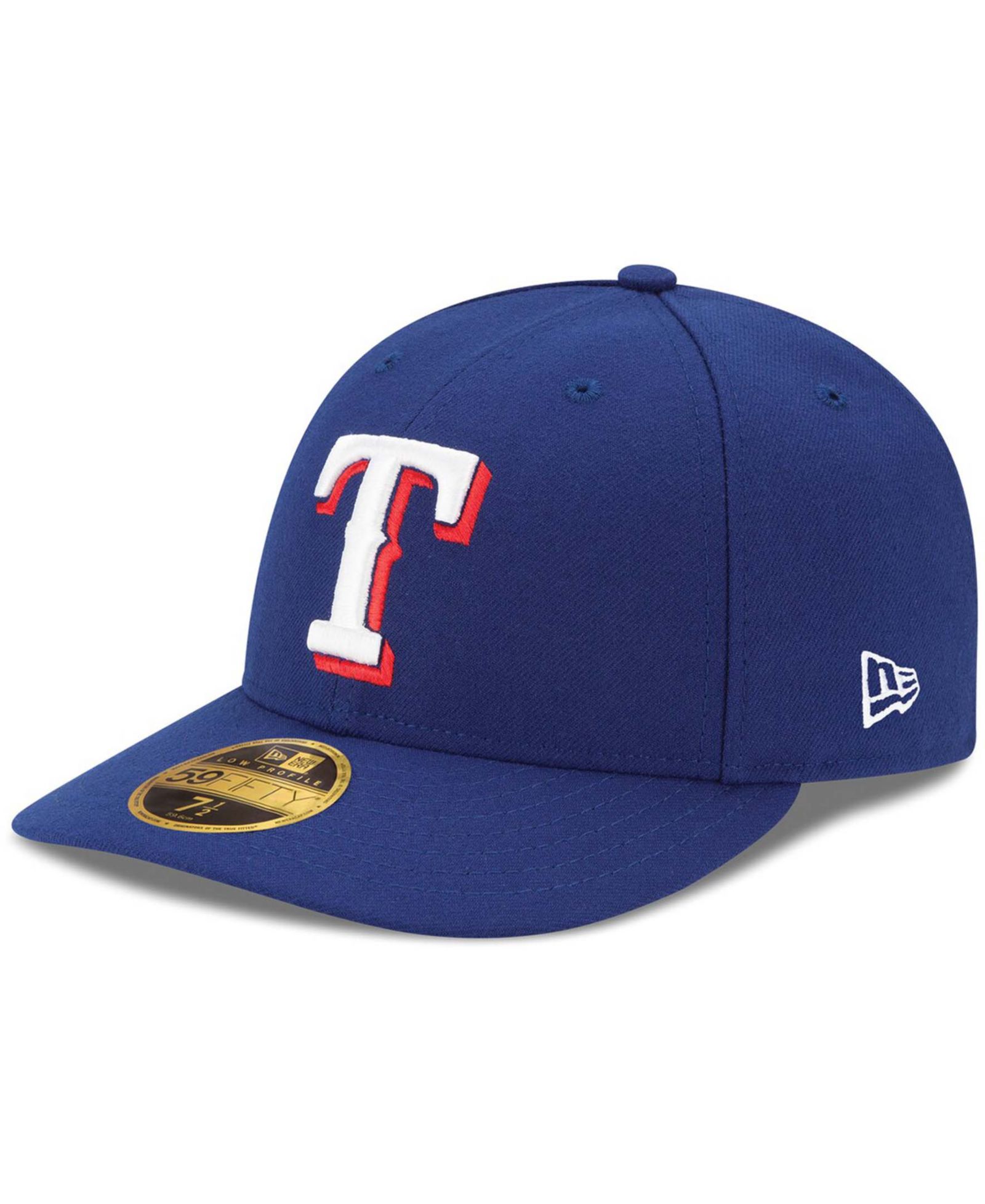 New Era Мужская кепка 59FIFTY Low Profile Texas Rangers Game Authentic Collection