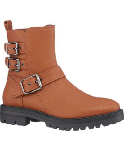 Женские ботильоны GC Shoes Kingsburg Lug Sole Buckle Ankle Booties