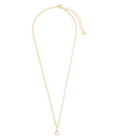 Подвеска Lane 14K Gold Plated Necklace