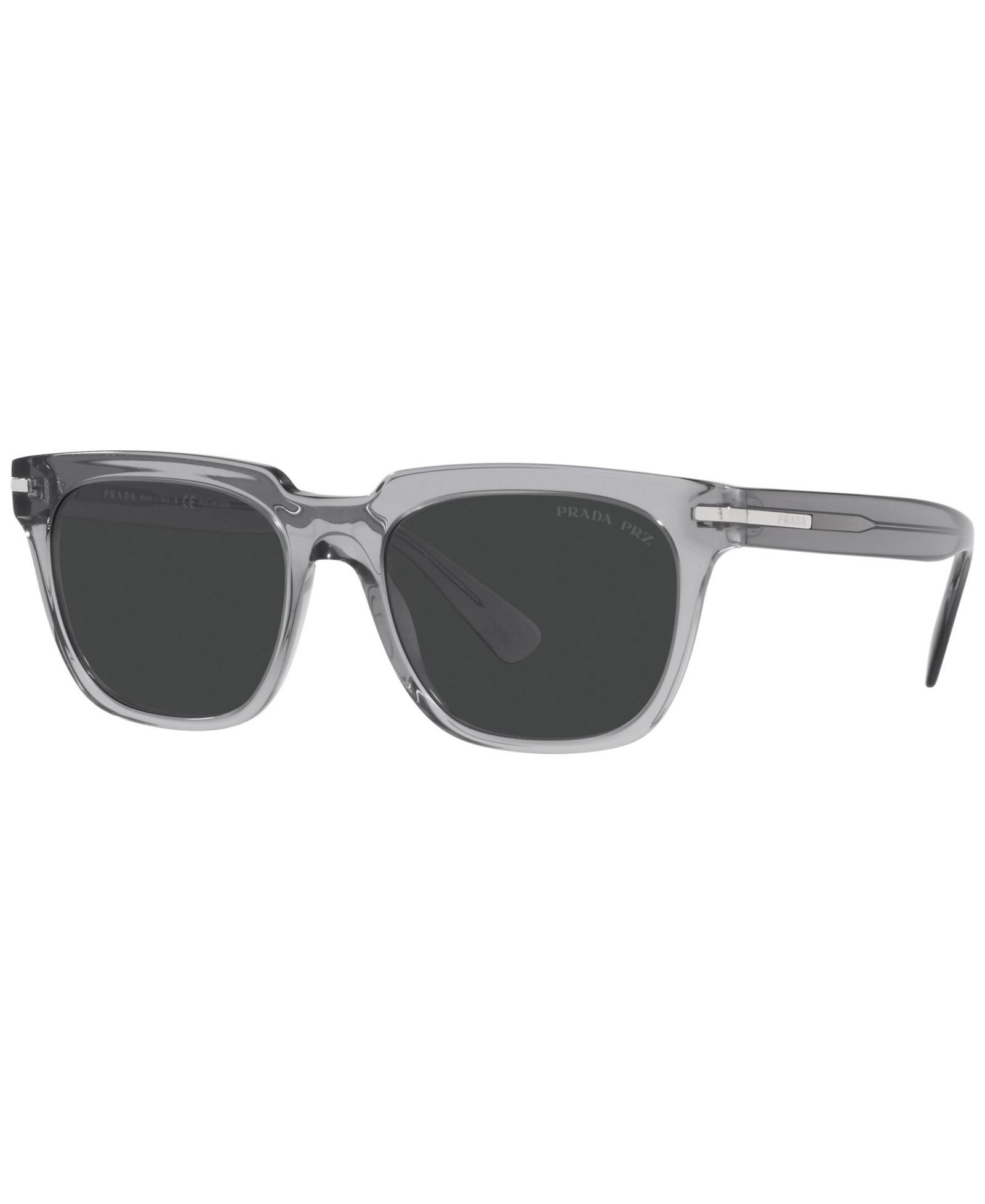 Мужские прямоугольные солнцезащитные очки Prada Signature, PR 04YS