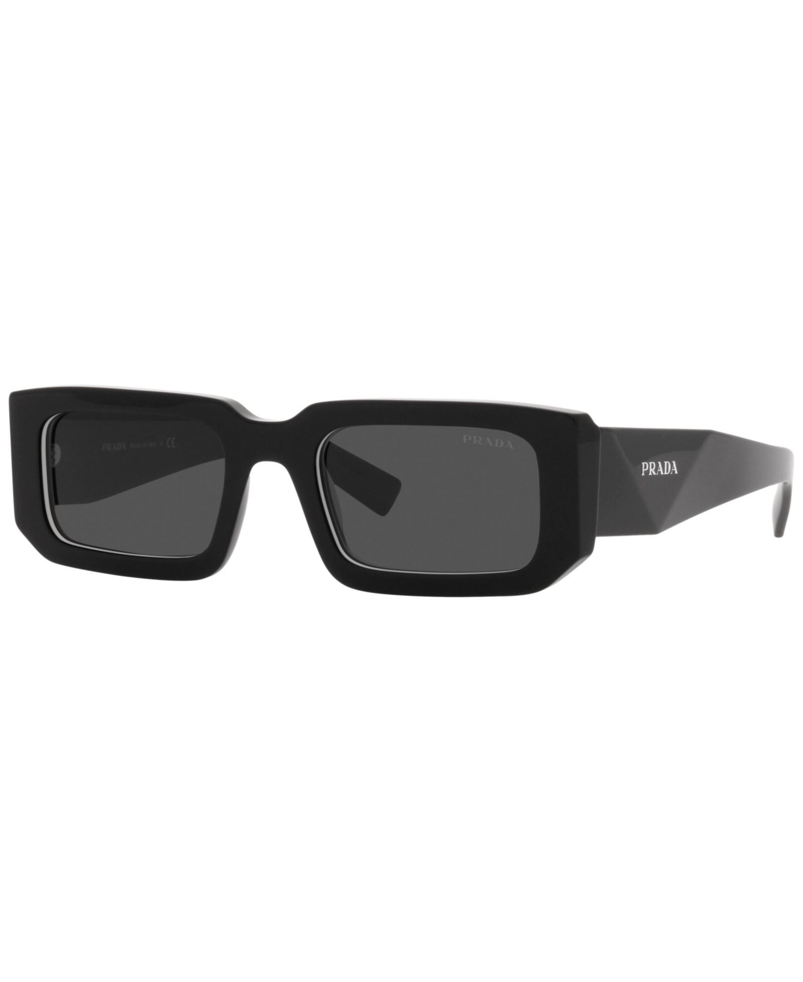 Prada Symbole Rectangular Unisex Sunglasses, PR 6YS