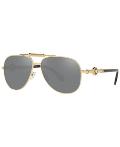 Versace Унисекс поляризованные солнцезащитные очки VE2236