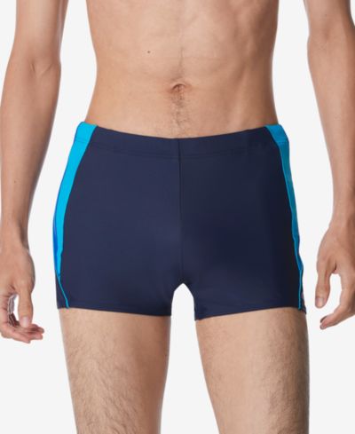 Speedo Men's Fitness Splice Stretch UPF 50+ Swim Trunks