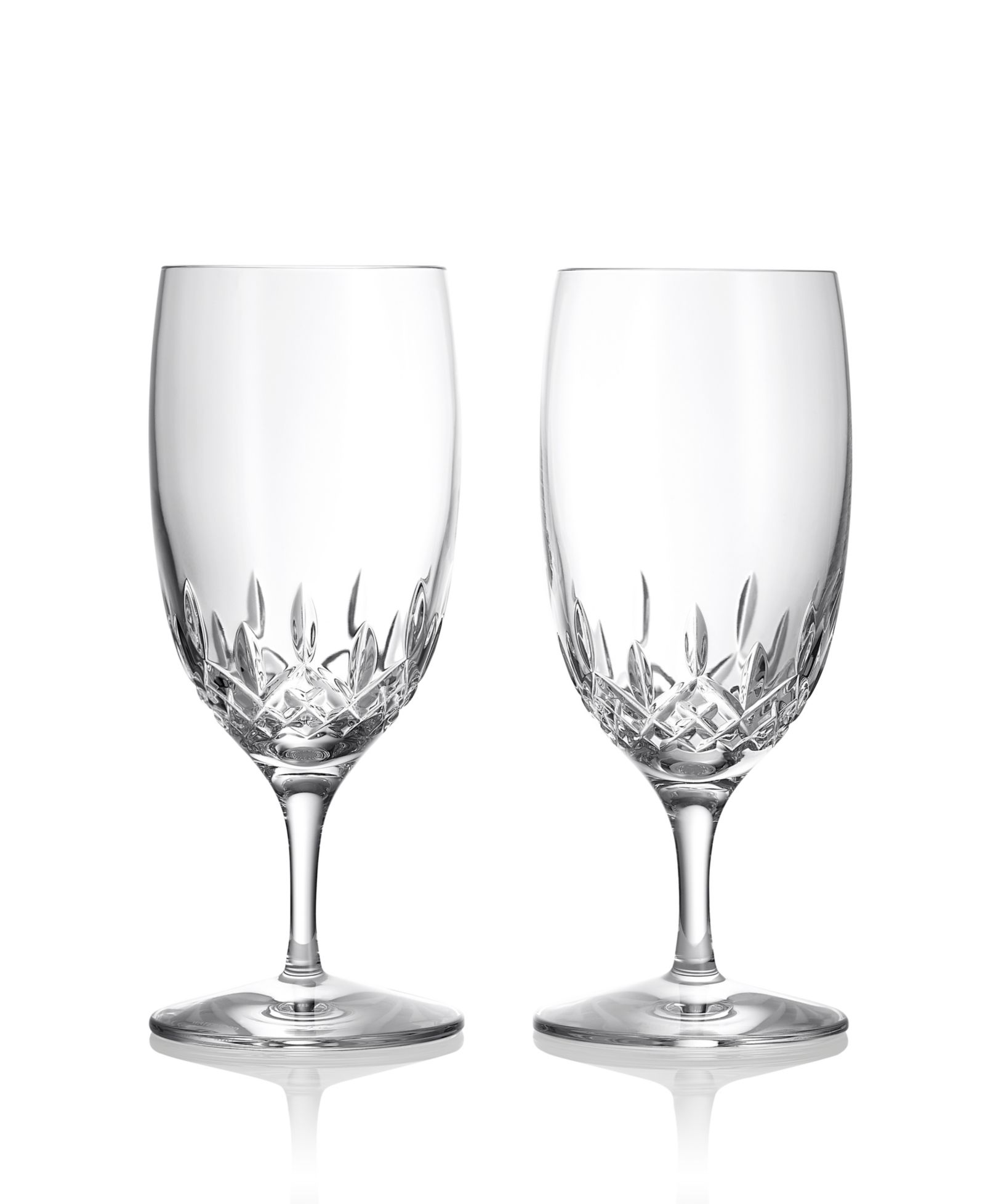 Waterford Lismore Essence Iced Beverage 18oz, Set of 2