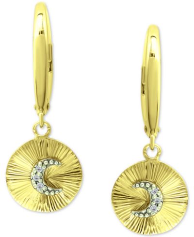 Серьги Giani Bernini с лунным диском
