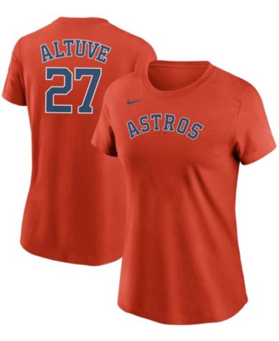 Женская футболка Jose Altuve Houston Astros