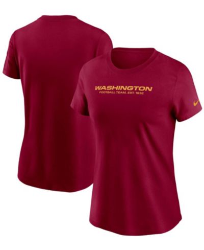 Женская футболка Nike Burgundy Washington Football Team Logo Essential