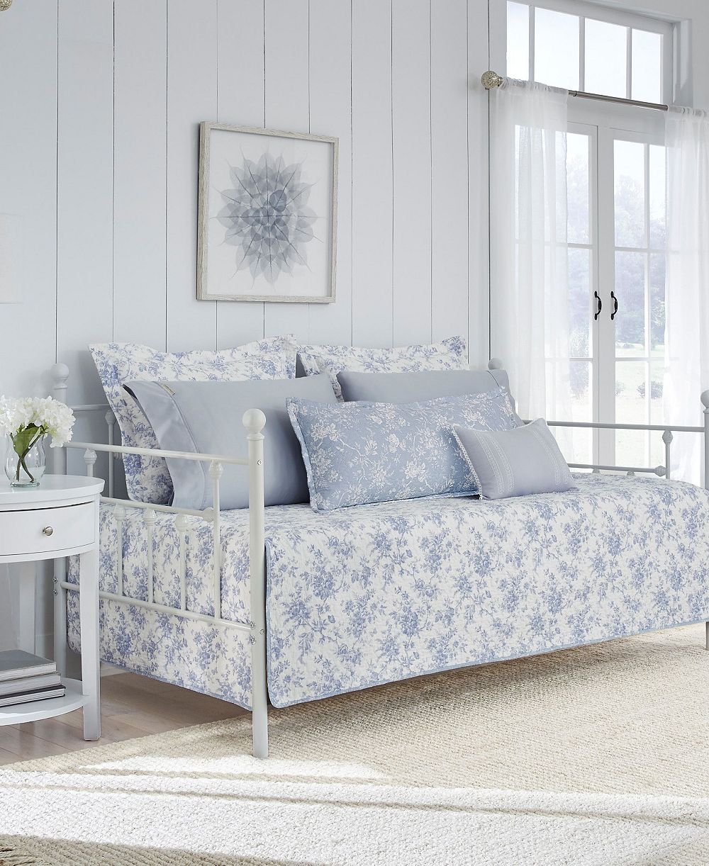 Комплект из 4 стеганых покрывал Laura Ashley Walled Garden для Daybed