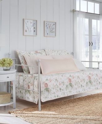 Laura Ashley цветочный набор из 4 шт. стеганых покрывал, Daybed