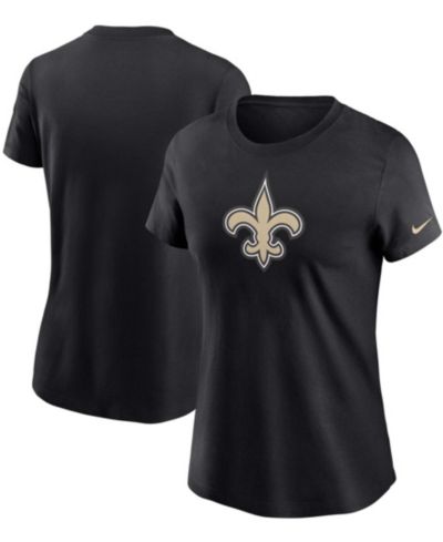 Женская футболка Nike Black New Orleans Saints Logo Essential