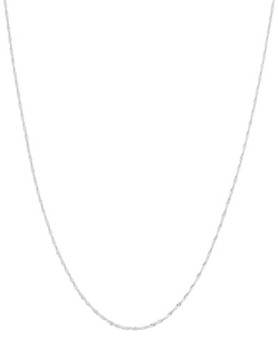 Цепочка Giani Bernini Singapore Link 18"