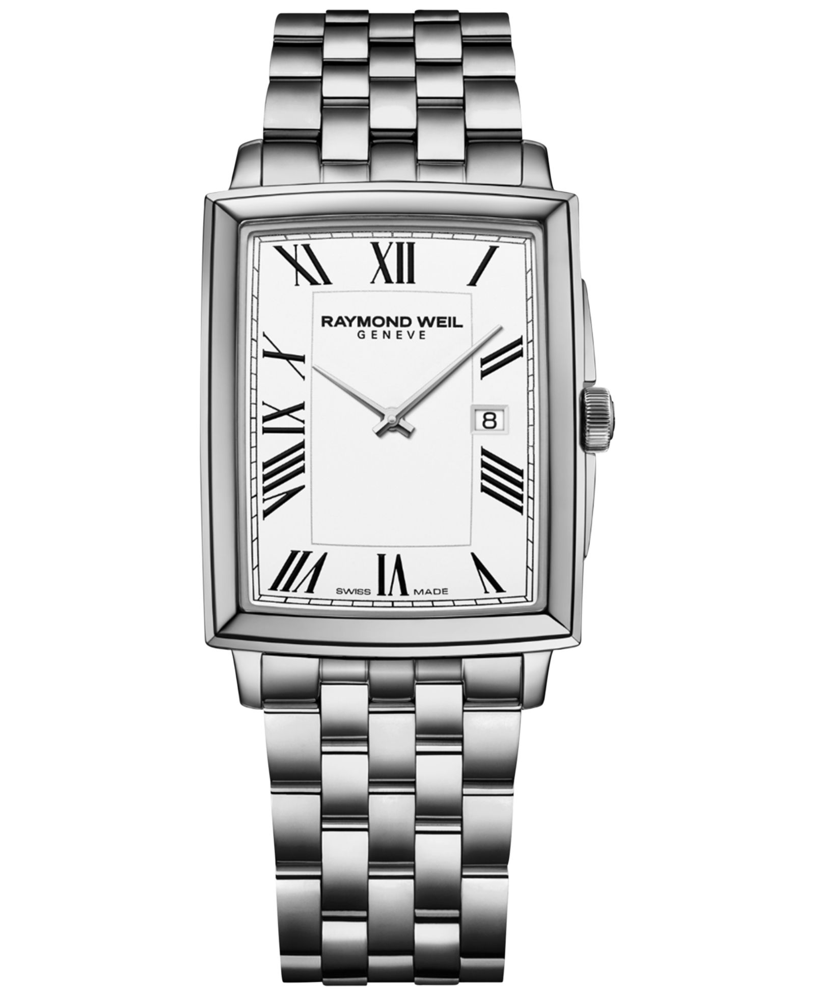 Raymond Weil Мужские швейцарские часы Toccata со стальным браслетом 29x37mm