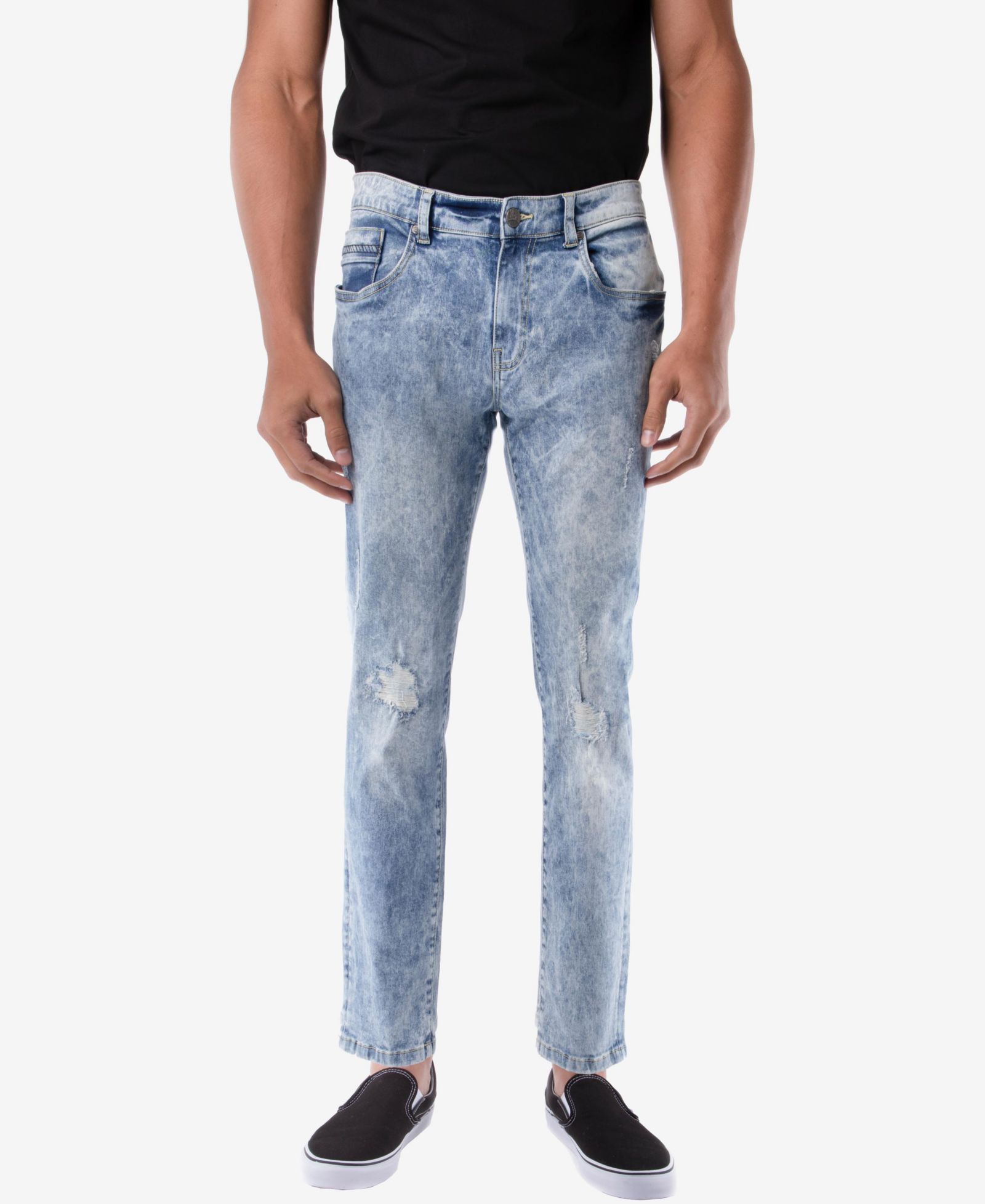 RAW X Men's RawX Rip Repair Stretch Jeans