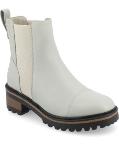 Journee Collection Women's Mirette Lug Sole Booties